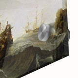 Vintage Seascape Art - Historic Ocean Waves Canvas