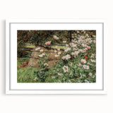 Vintage Poppy Field Art - Antique Floral Landscape Canvas