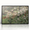 Vintage Poppy Field Art - Antique Floral Landscape Canvas