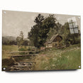 Vintage Countryside Landscape Art - Antique Rural Scene Canvas