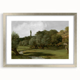 Vintage Olive Tree Art - Rustic Countryside Canvas