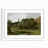 Vintage Olive Tree Art - Rustic Countryside Canvas