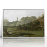 Vintage Olive Tree Art - Rustic Countryside Canvas