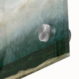 Vintage Seascape Art - Dramatic Beach Landscape Canvas