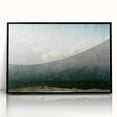 Vintage Seascape Art - Dramatic Beach Landscape Canvas