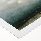 Vintage Seascape Art - Dramatic Beach Landscape Canvas