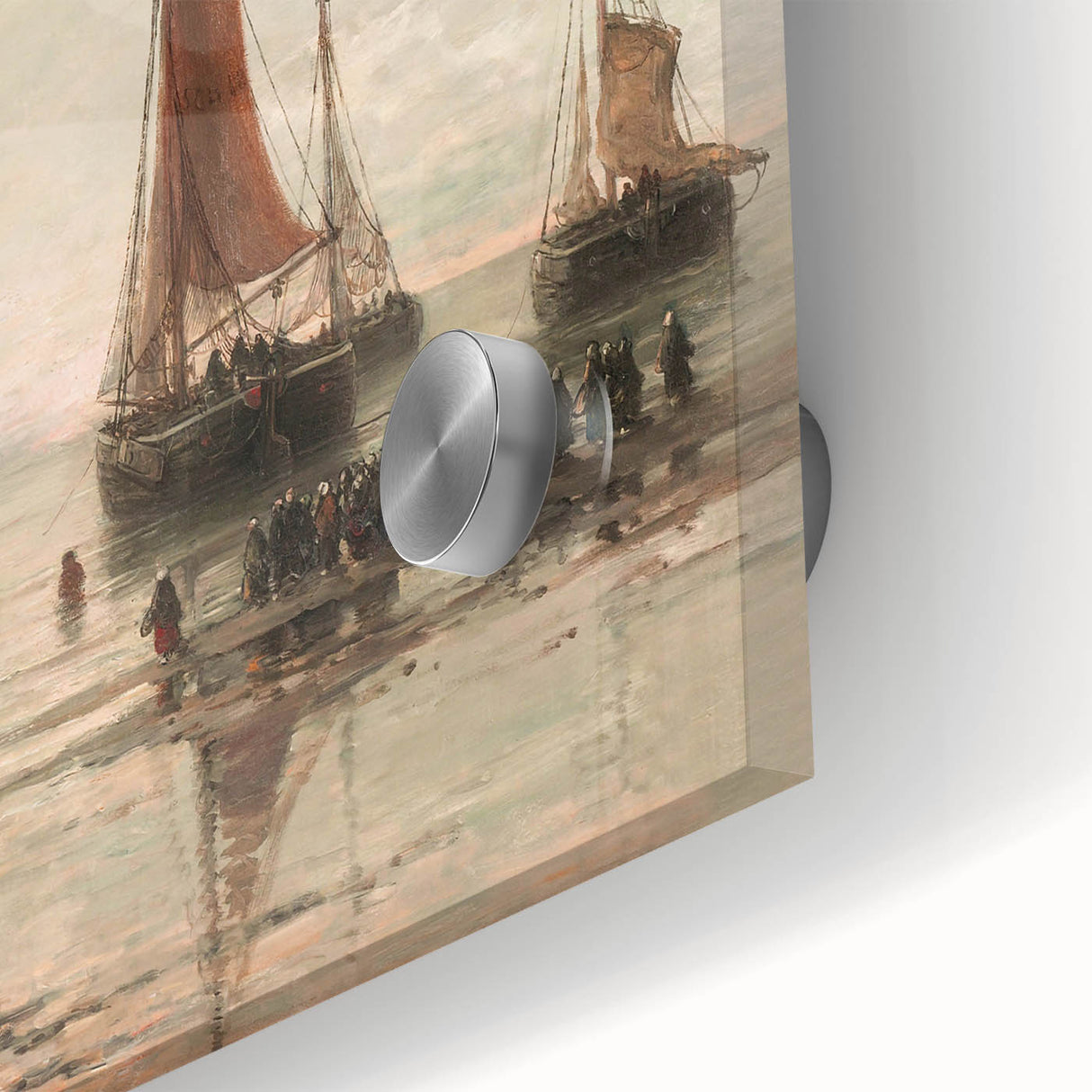 Vintage Sailing Ship Art – Classic Coastal Seascape Wall Print