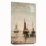 Vintage Sailing Ship Art – Classic Coastal Seascape Wall Print