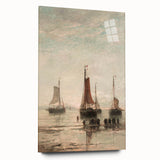 Vintage Sailing Ship Art – Classic Coastal Seascape Wall Print