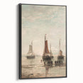 Vintage Sailing Ship Art – Classic Coastal Seascape Wall Print