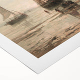 Vintage Sailing Ship Art – Classic Coastal Seascape Wall Print