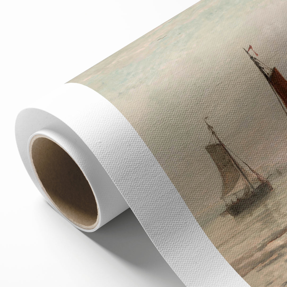 Vintage Sailing Ship Art – Classic Coastal Seascape Wall Print