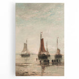 Vintage Sailing Ship Art – Classic Coastal Seascape Wall Print
