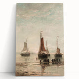 Vintage Sailing Ship Art – Classic Coastal Seascape Wall Print