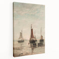 Vintage Sailing Ship Art – Classic Coastal Seascape Wall Print