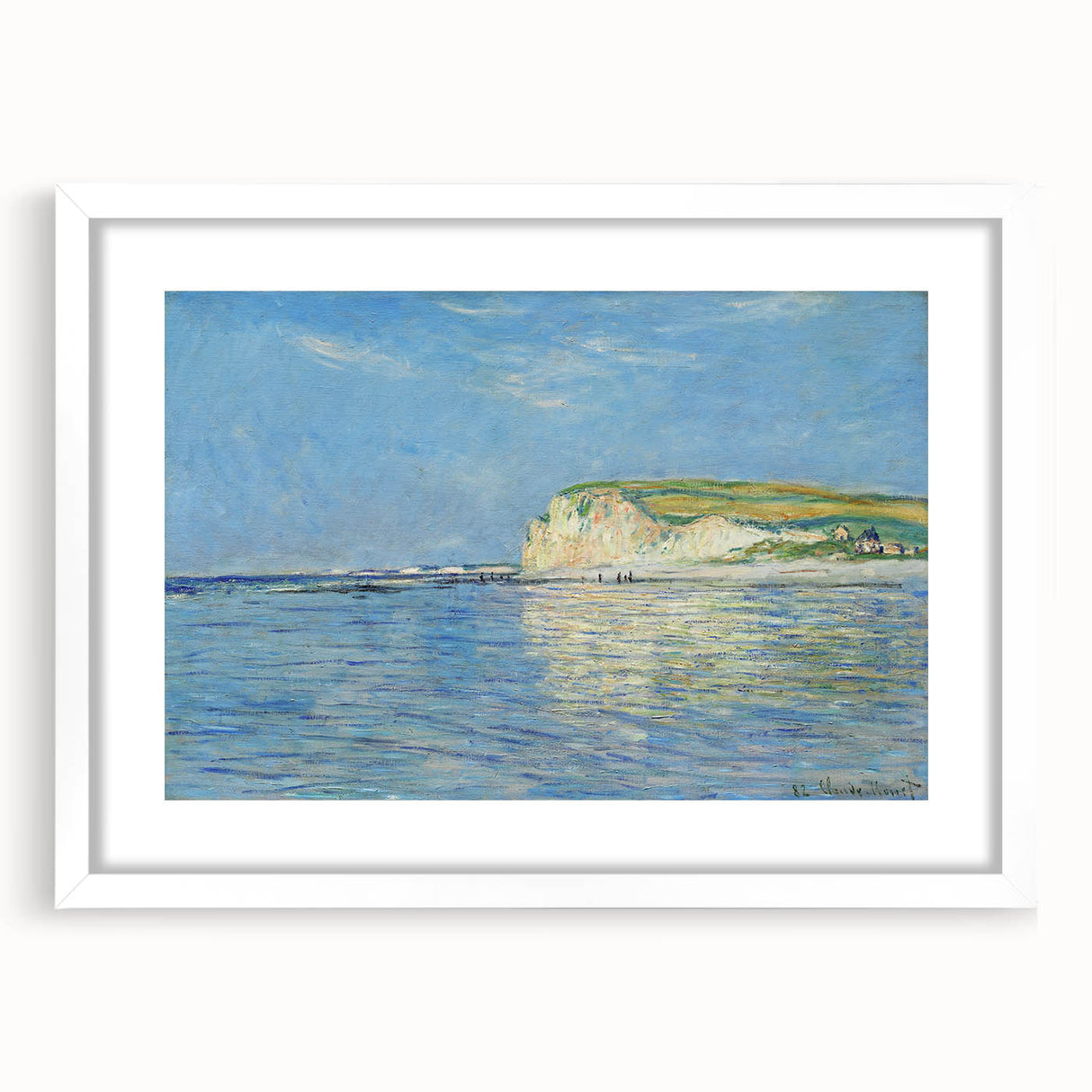 Vintage Coastal Landscape Art - Beachfront Canvas