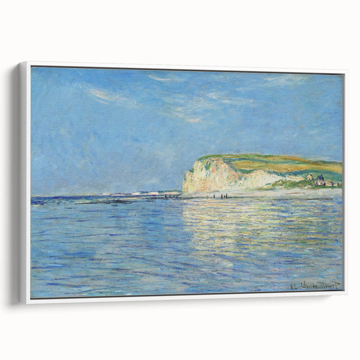 Vintage Coastal Landscape Art - Beachfront Canvas
