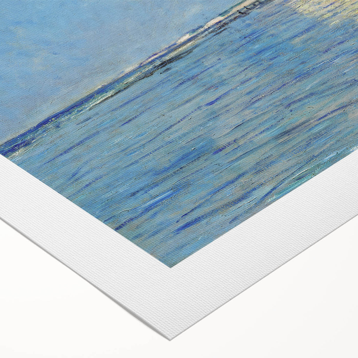 Vintage Coastal Landscape Art - Beachfront Canvas