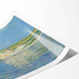 Vintage Coastal Landscape Art - Beachfront Canvas