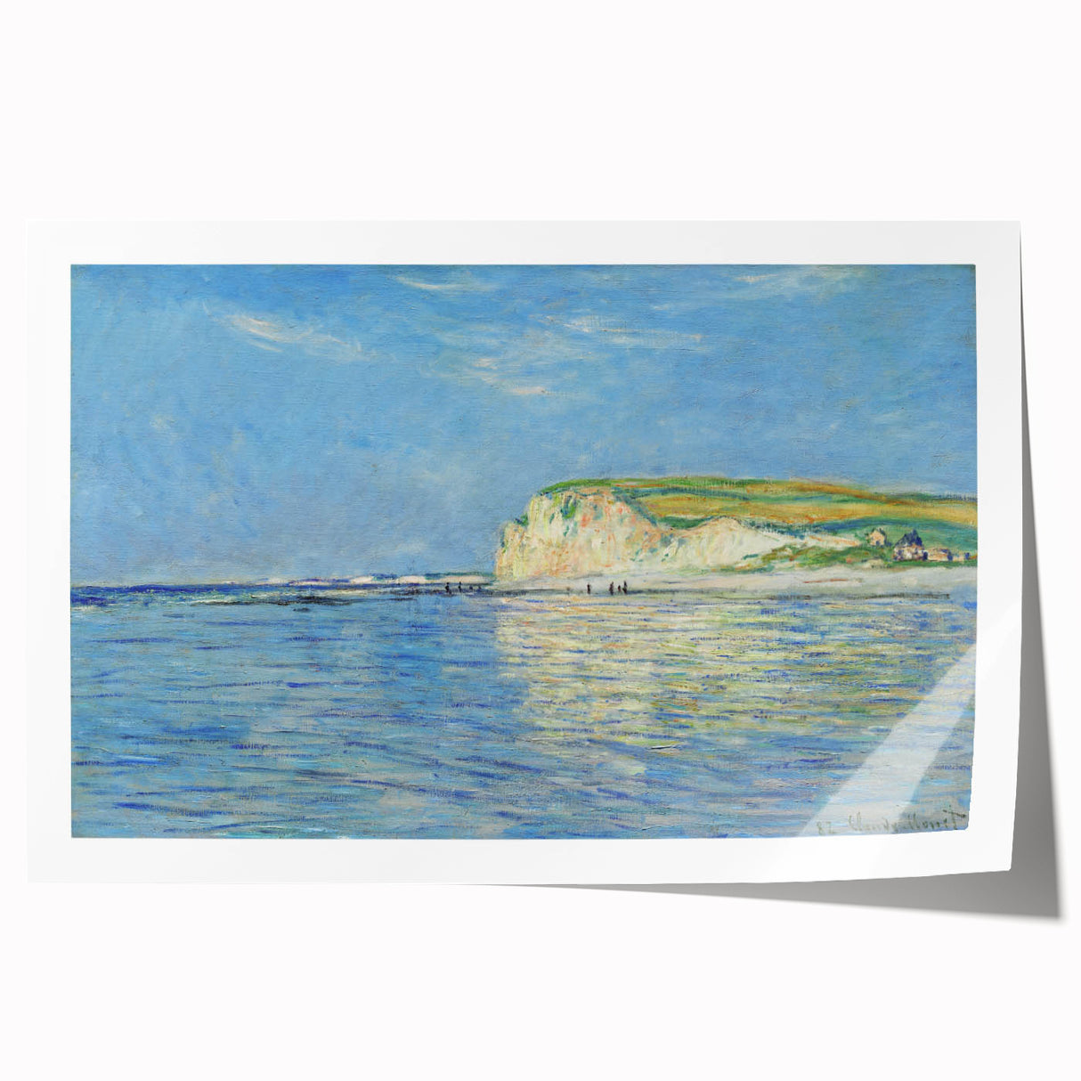 Vintage Coastal Landscape Art - Beachfront Canvas