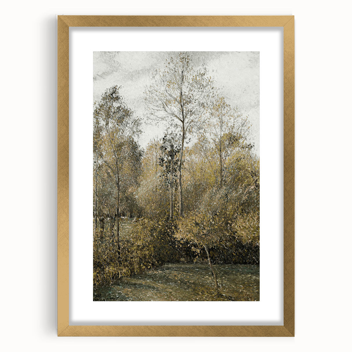 Vintage Woodland Scene – Classic Forest Landscape Wall Print