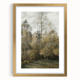 Vintage Woodland Scene – Classic Forest Landscape Wall Print