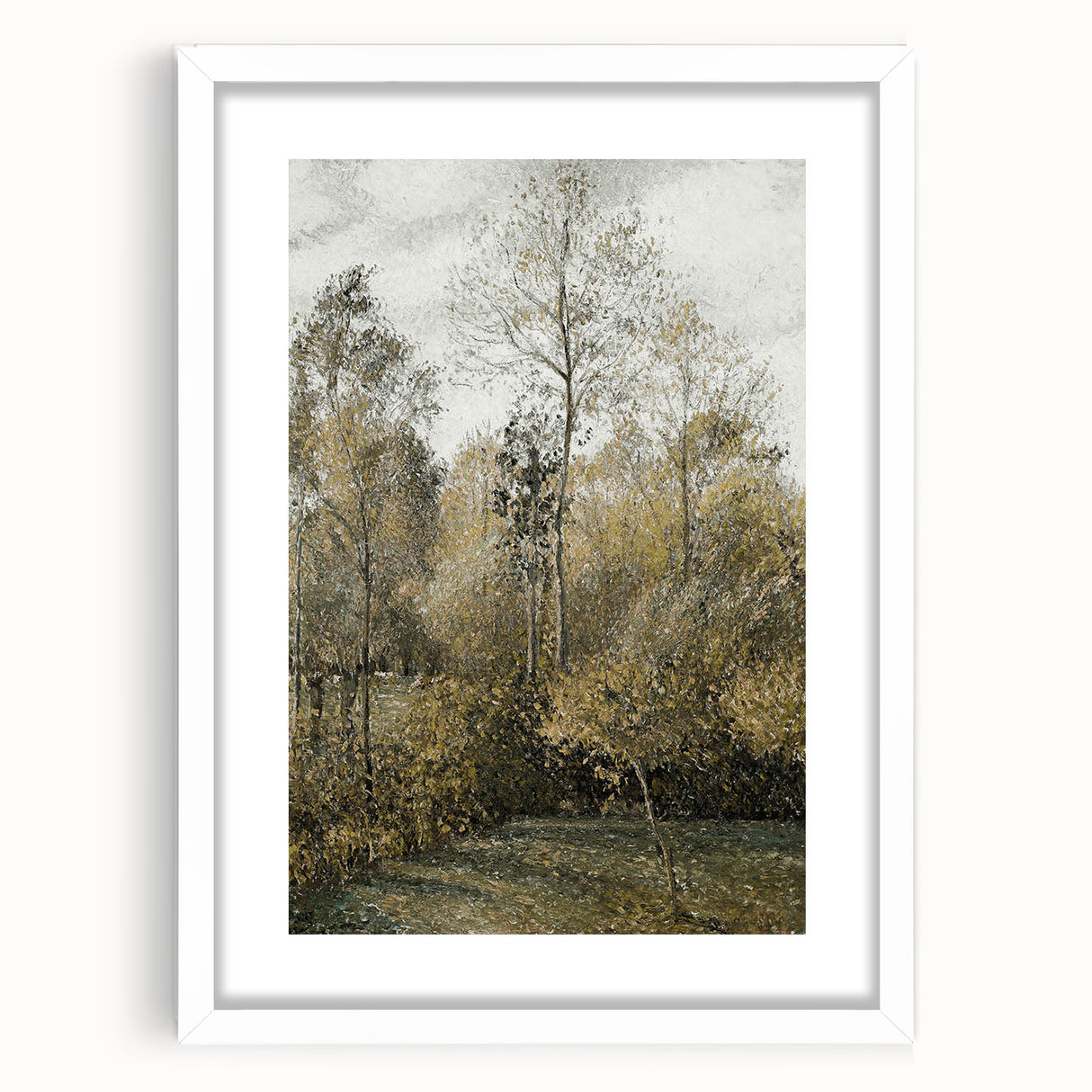 Vintage Woodland Scene – Classic Forest Landscape Wall Print