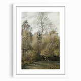 Vintage Woodland Scene – Classic Forest Landscape Wall Print