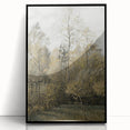 Vintage Woodland Scene – Classic Forest Landscape Wall Print