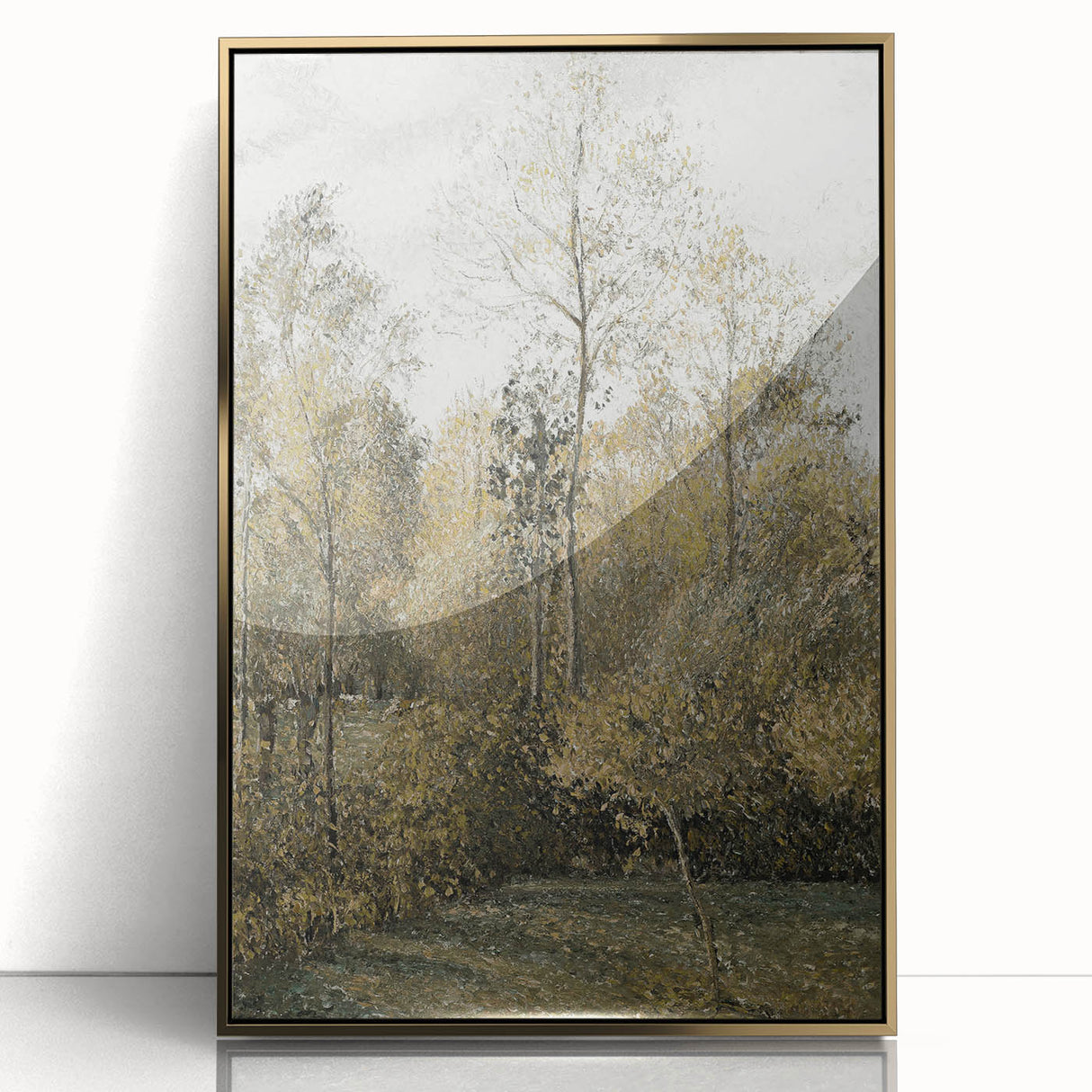 Vintage Woodland Scene – Classic Forest Landscape Wall Print