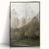 Vintage Woodland Scene – Classic Forest Landscape Wall Print