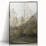 Vintage Woodland Scene – Classic Forest Landscape Wall Print