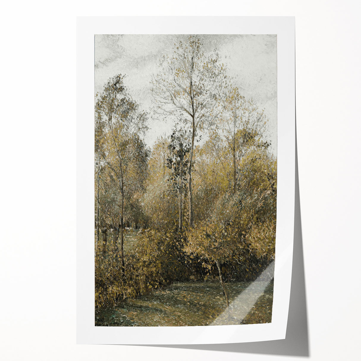 Vintage Woodland Scene – Classic Forest Landscape Wall Print
