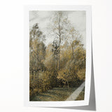 Vintage Woodland Scene – Classic Forest Landscape Wall Print
