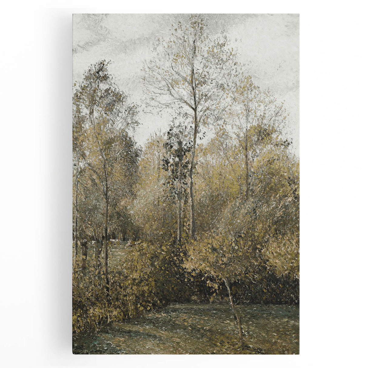 Vintage Woodland Scene – Classic Forest Landscape Wall Print