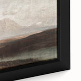 Vintage Western Landscape Art - Desert Mountain Canvas