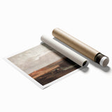 Vintage Western Landscape Art - Desert Mountain Canvas