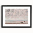 Vintage Coastal Seascape Art - Peaceful Beach Canvas
