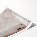 Vintage Coastal Seascape Art - Peaceful Beach Canvas