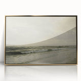 Vintage Seascape Art - Calm Ocean Waves Canvas