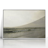 Vintage Seascape Art - Calm Ocean Waves Canvas