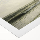 Vintage Seascape Art - Calm Ocean Waves Canvas