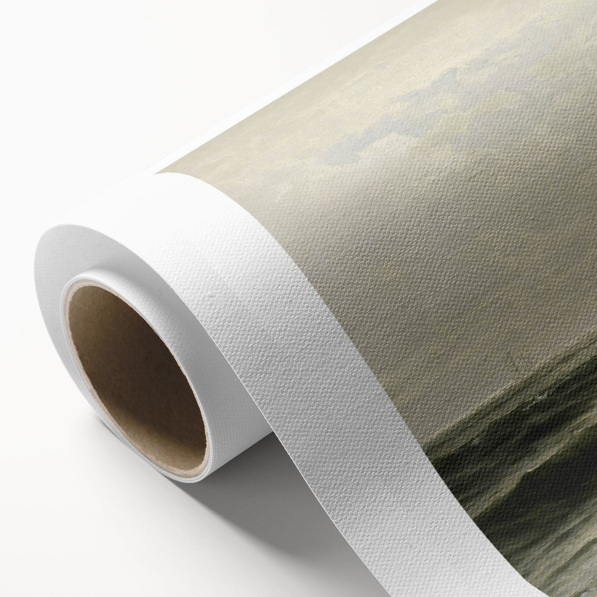 Vintage Seascape Art - Calm Ocean Waves Canvas