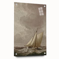Vintage Sailing Ship – Historic Ocean Voyage Wall Art Print
