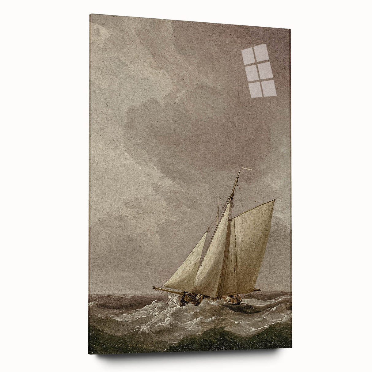 Vintage Sailing Ship – Historic Ocean Voyage Wall Art Print