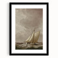 Vintage Sailing Ship – Historic Ocean Voyage Wall Art Print