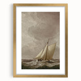 Vintage Sailing Ship – Historic Ocean Voyage Wall Art Print