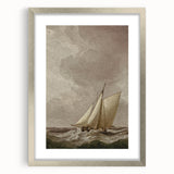 Vintage Sailing Ship – Historic Ocean Voyage Wall Art Print