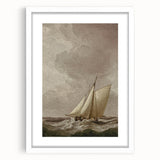 Vintage Sailing Ship – Historic Ocean Voyage Wall Art Print