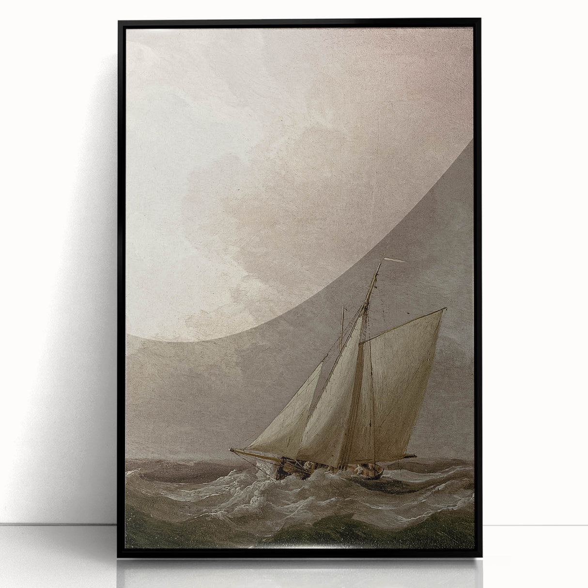 Vintage Sailing Ship – Historic Ocean Voyage Wall Art Print